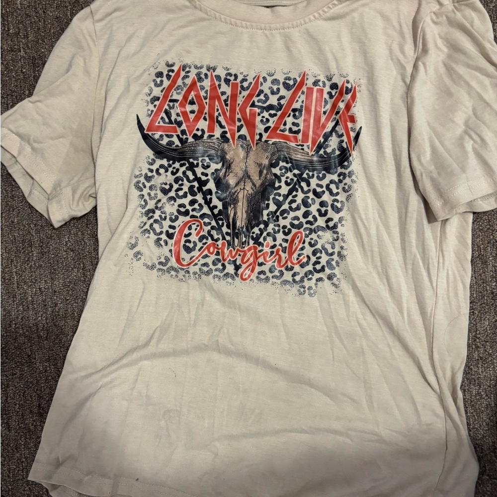 Long Live Cowgirl Graphic Tee